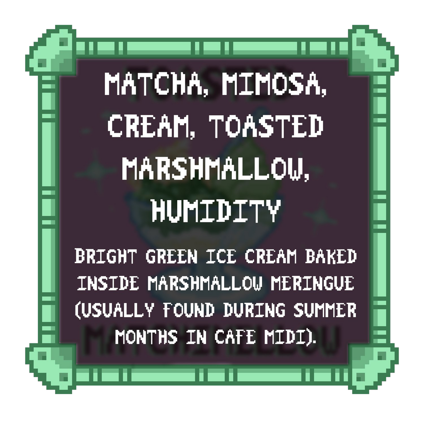 Toasted Matchimellow